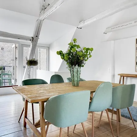דירה Sanders Main - Endearing Two-bedroom Duplex With A Balcony Next To Magical Nyhavn *